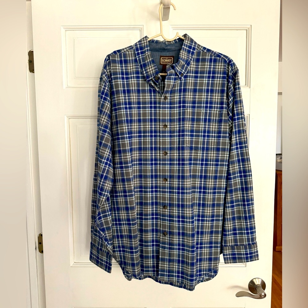 Men’s Flannel plaid workwear. New with tags